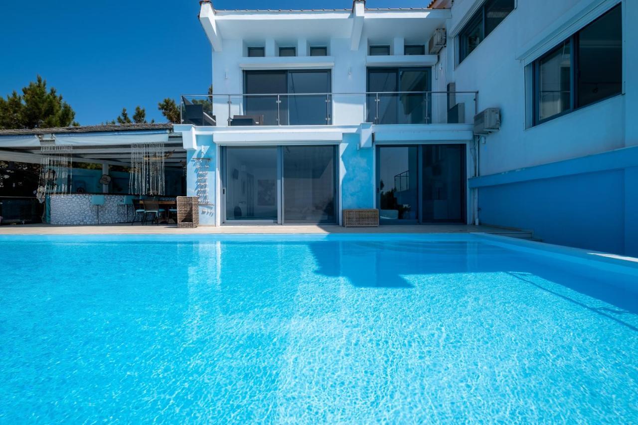Icarus Luxury Beachfront Villa Gialiskari  Exterior photo